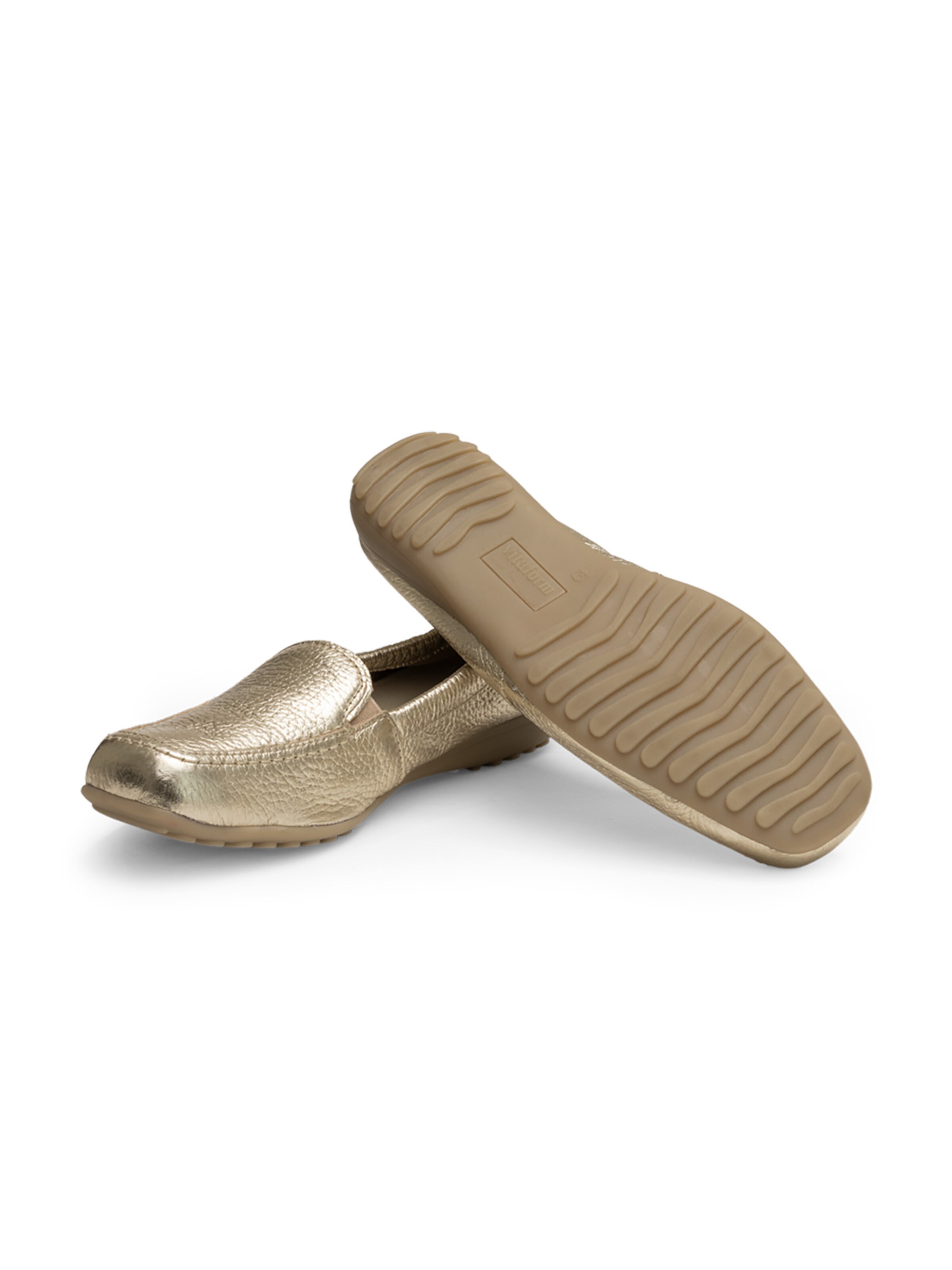 VITAFORM Moccasins in Gold