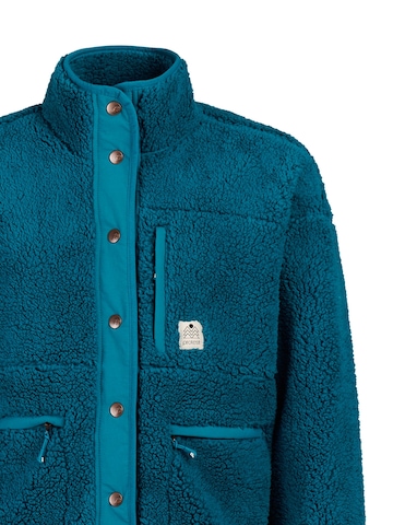 PROTEST Fleece jas 'PRTLUX' in Blauw