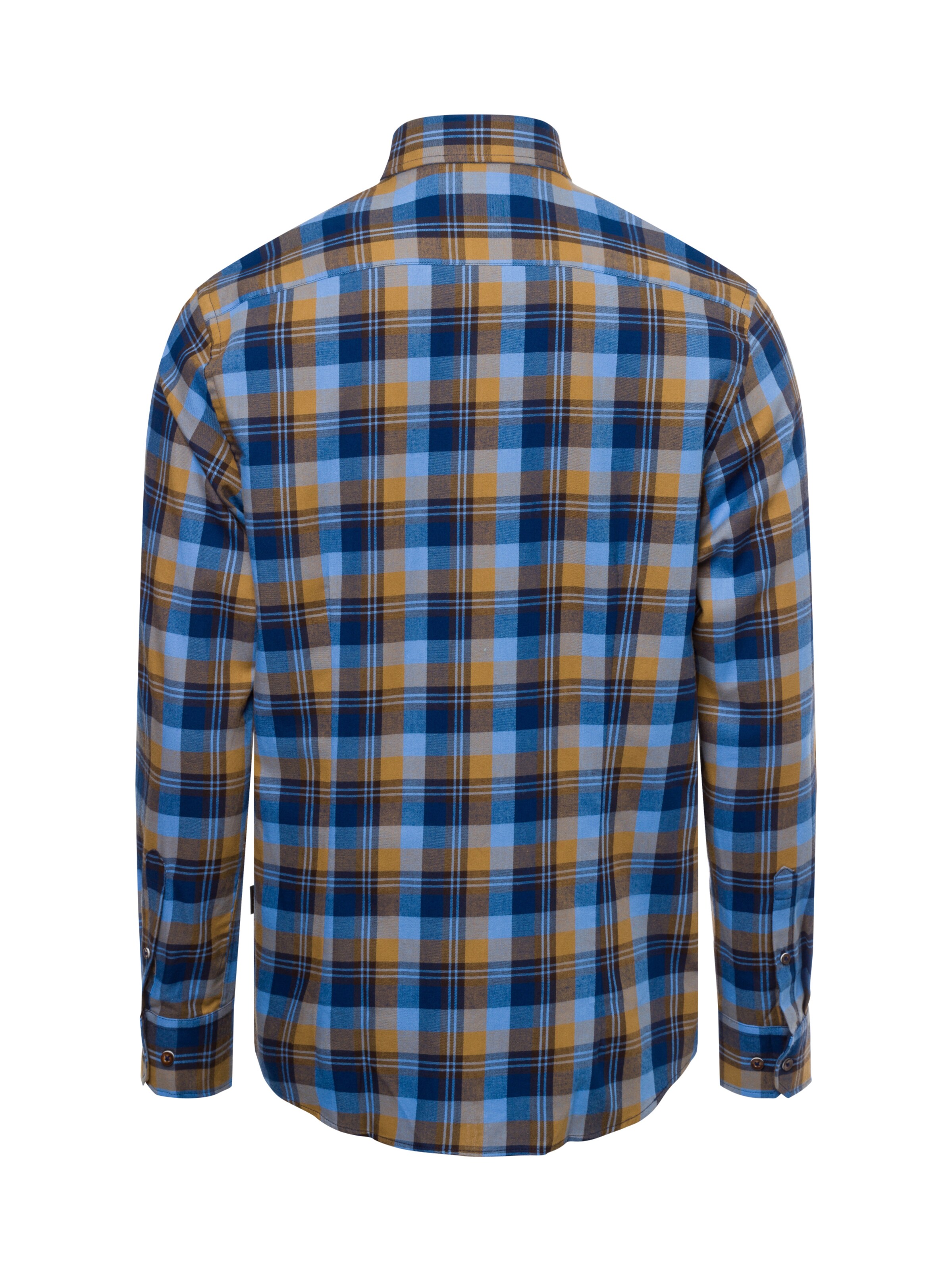 bugatti Regular fit Button Up Shirt in Brown