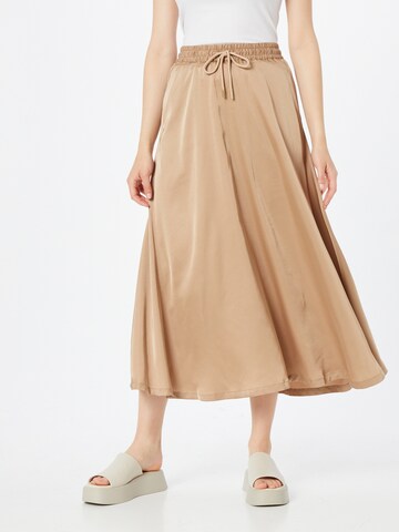 Urban Classics Rok in Beige: voorkant