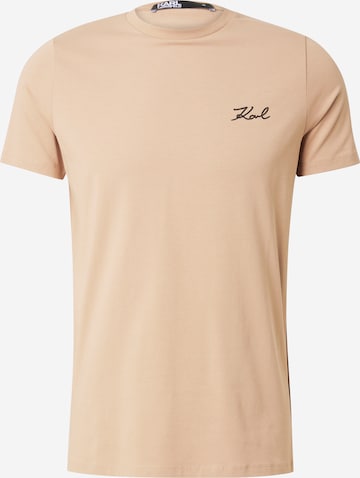 Karl LagerfeldMajica - bež boja: prednji dio