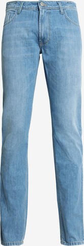 Boggi Milano Slimfit Jeans in Blauw: voorkant