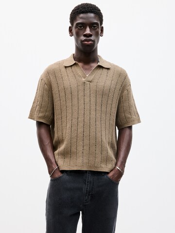Maglietta di Pull&Bear in marrone: frontale