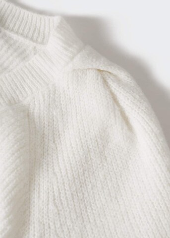 MANGO Pullover 'diabolo' in Beige