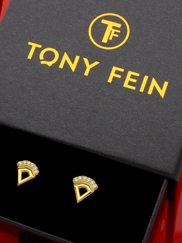 Tony Fein Ohrringe 'Dreieck'‌ in Gold