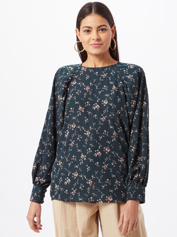 AX Paris Blouse in Groen: voorkant