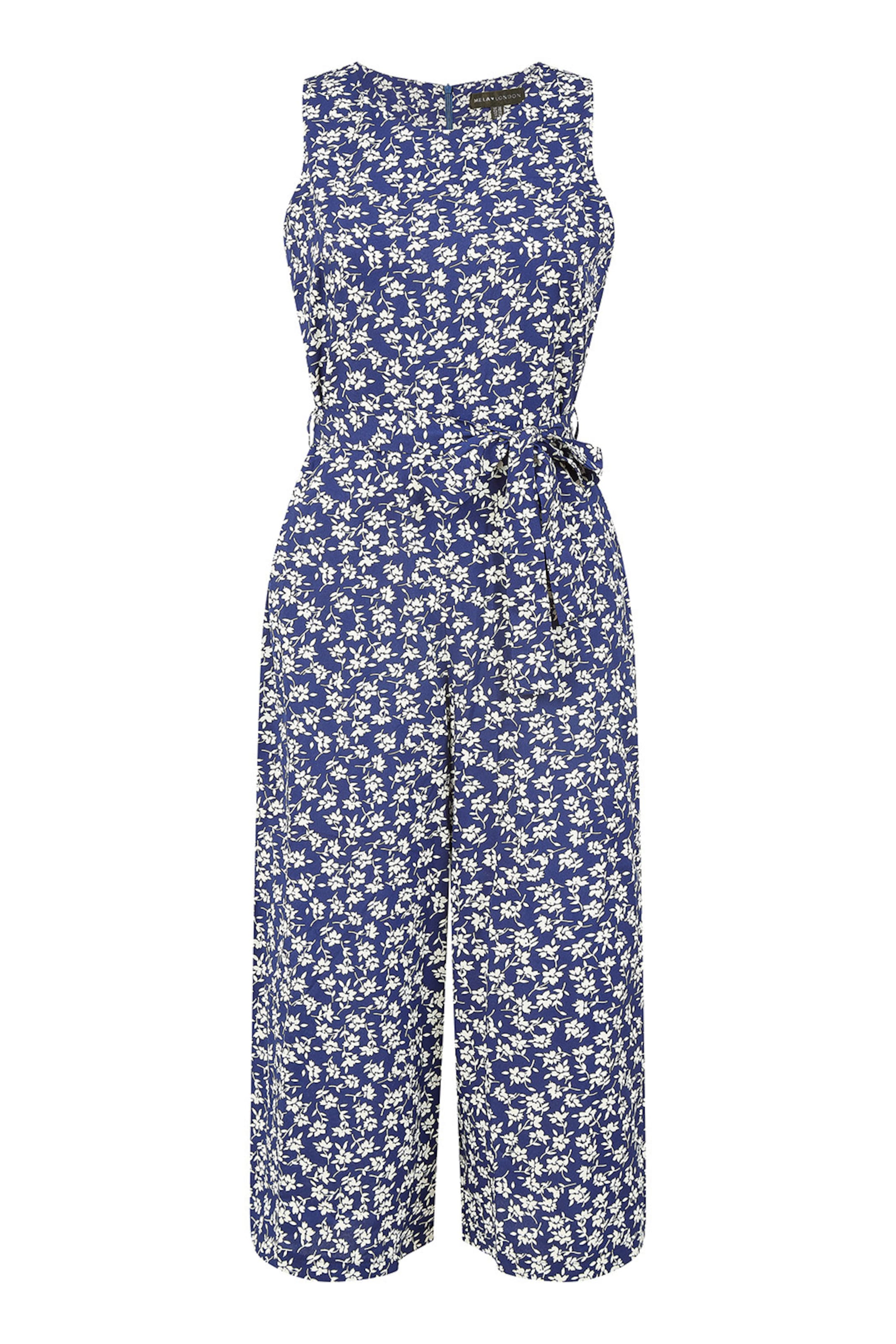 Mela London Комбинезон в Синий: спереди