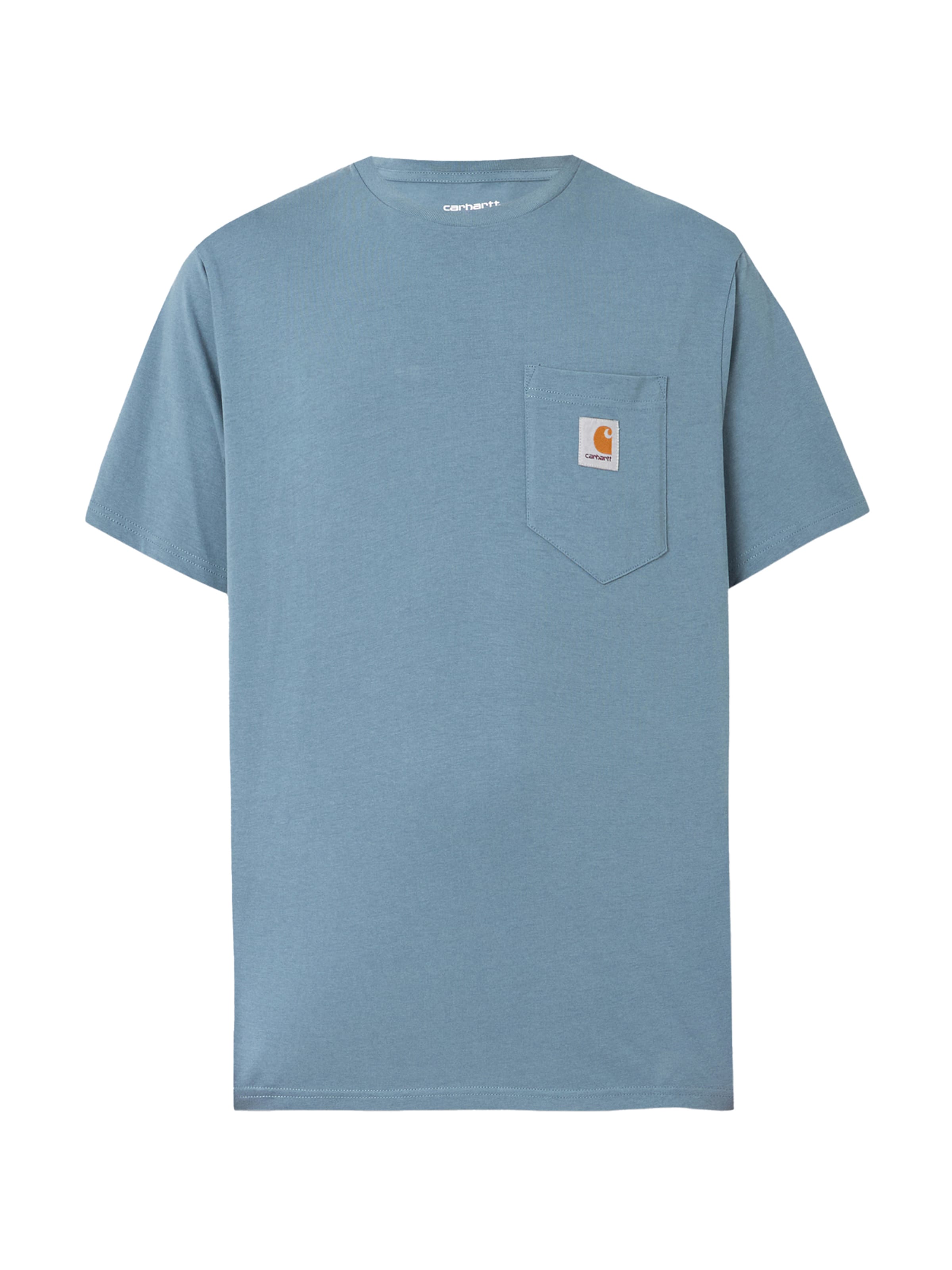 Tricou de la Carhartt WIP pe albastru: față