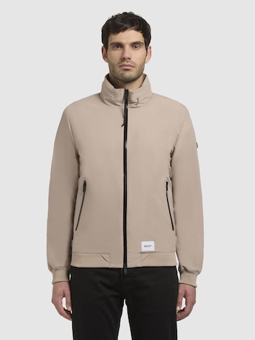 khujo Jacke 'Kayo' in Beige: Vorderseite