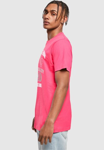 Maglietta 'Coolest Dad' di Merchcode in rosa