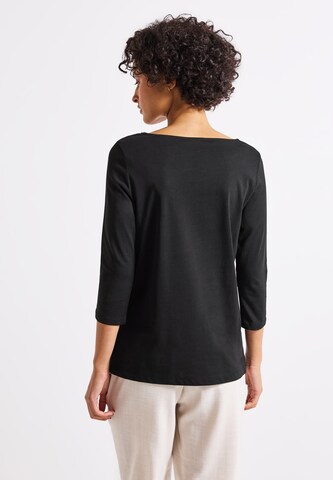 STREET ONE Shirt in Black