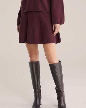 WE Fashion Юбка в Лиловый: спереди