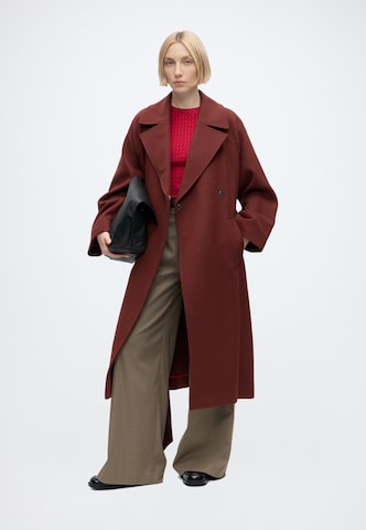 HUGO Between-seasons coat 'Makira-1' in Brown