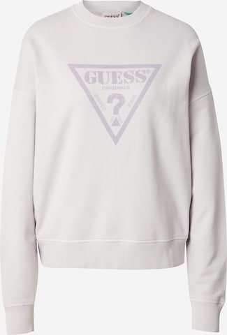 GUESS Originals - Sweatshirt em roxo: frente
