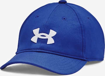 UNDER ARMOUR Athletic Hat 'Blitzing' in Blue: front