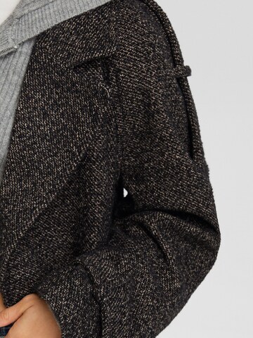 Bershka Between-seasons coat in Grey