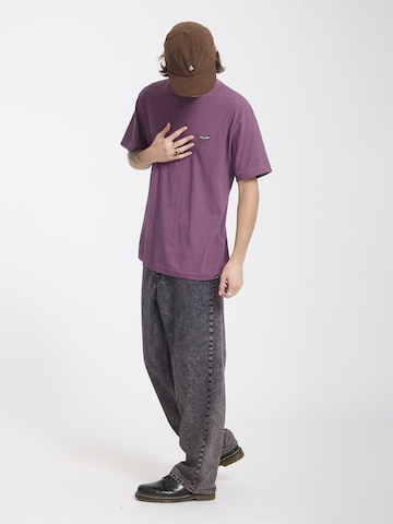 Volcom T-Shirt 'Pistol Stone' in Lila