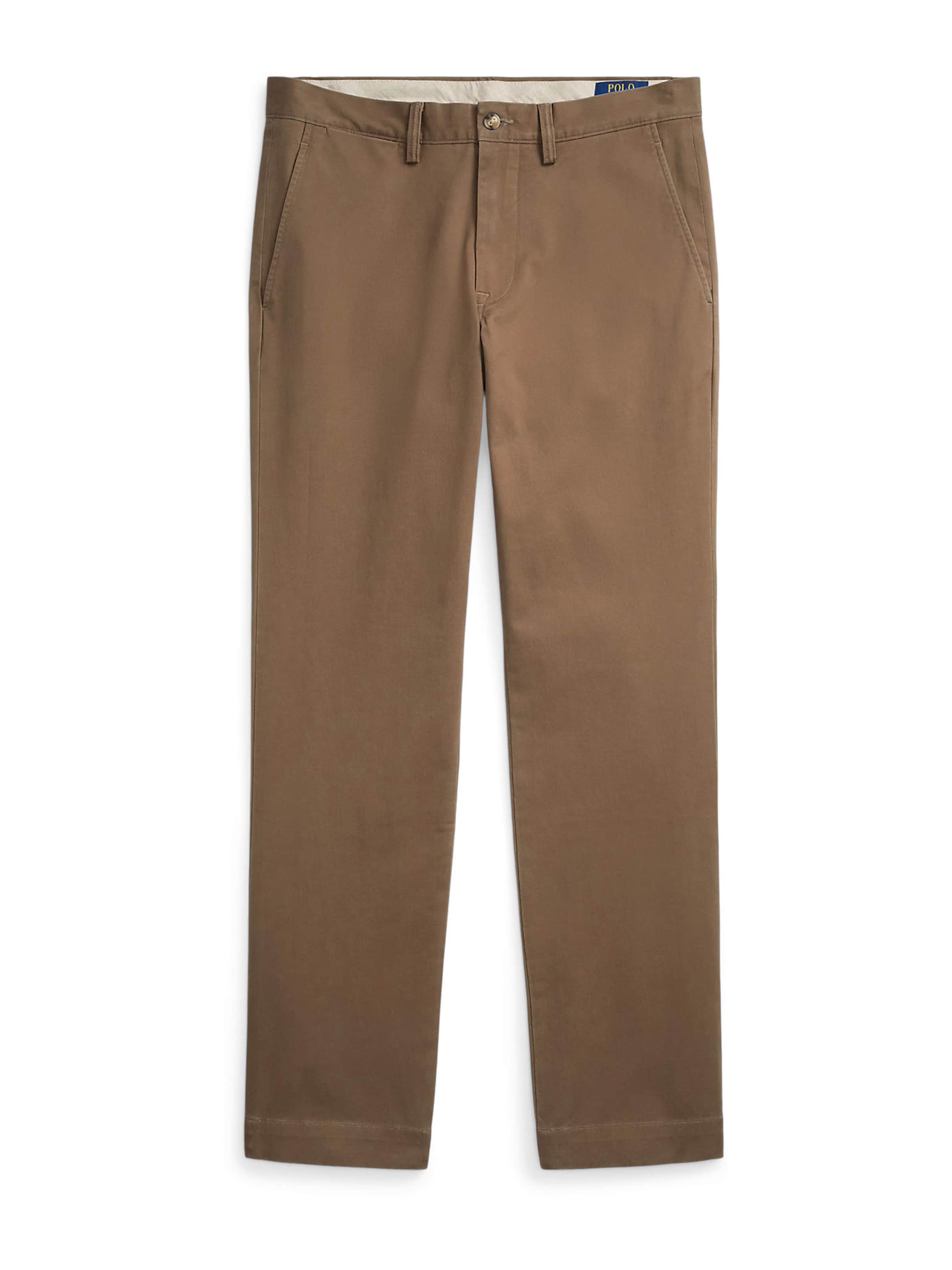 Polo Ralph Lauren Slimfit Chino kalhoty &#x27;BEDFOR&#x27; – hnědá: přední strana