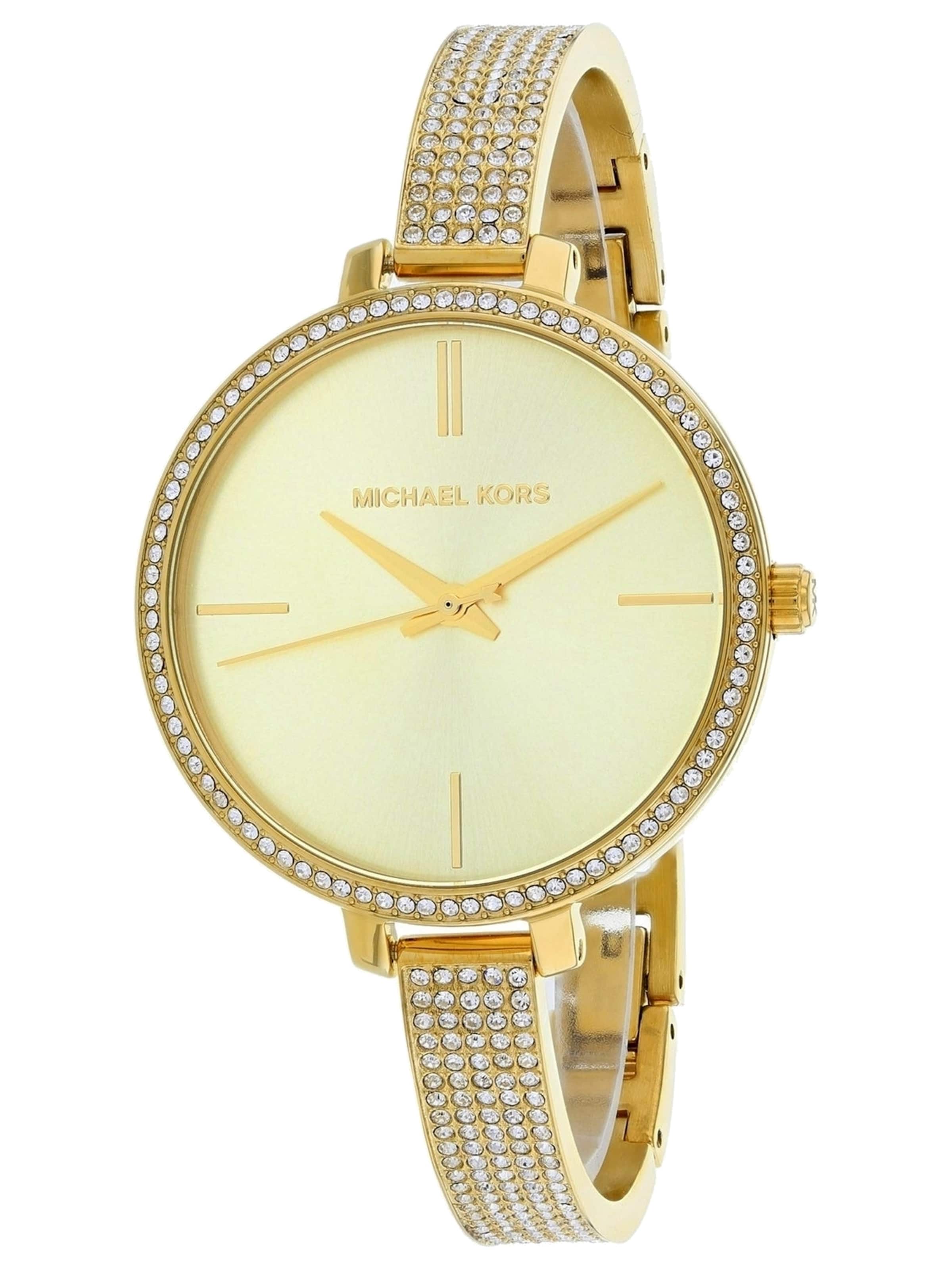 Michael Kors Analog Watch 'Jaryn' in Gold: front