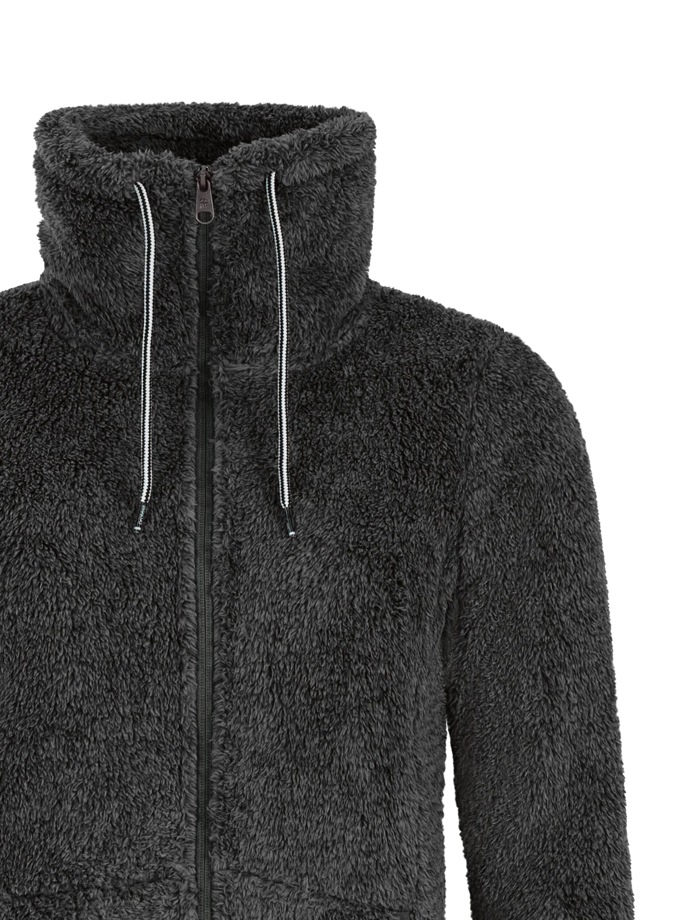 PROTEST Fleece Jacket 'RIRI' in Grey