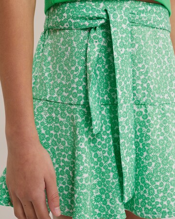 WE Fashion Normalny krój Spódnica w kolorze zielony