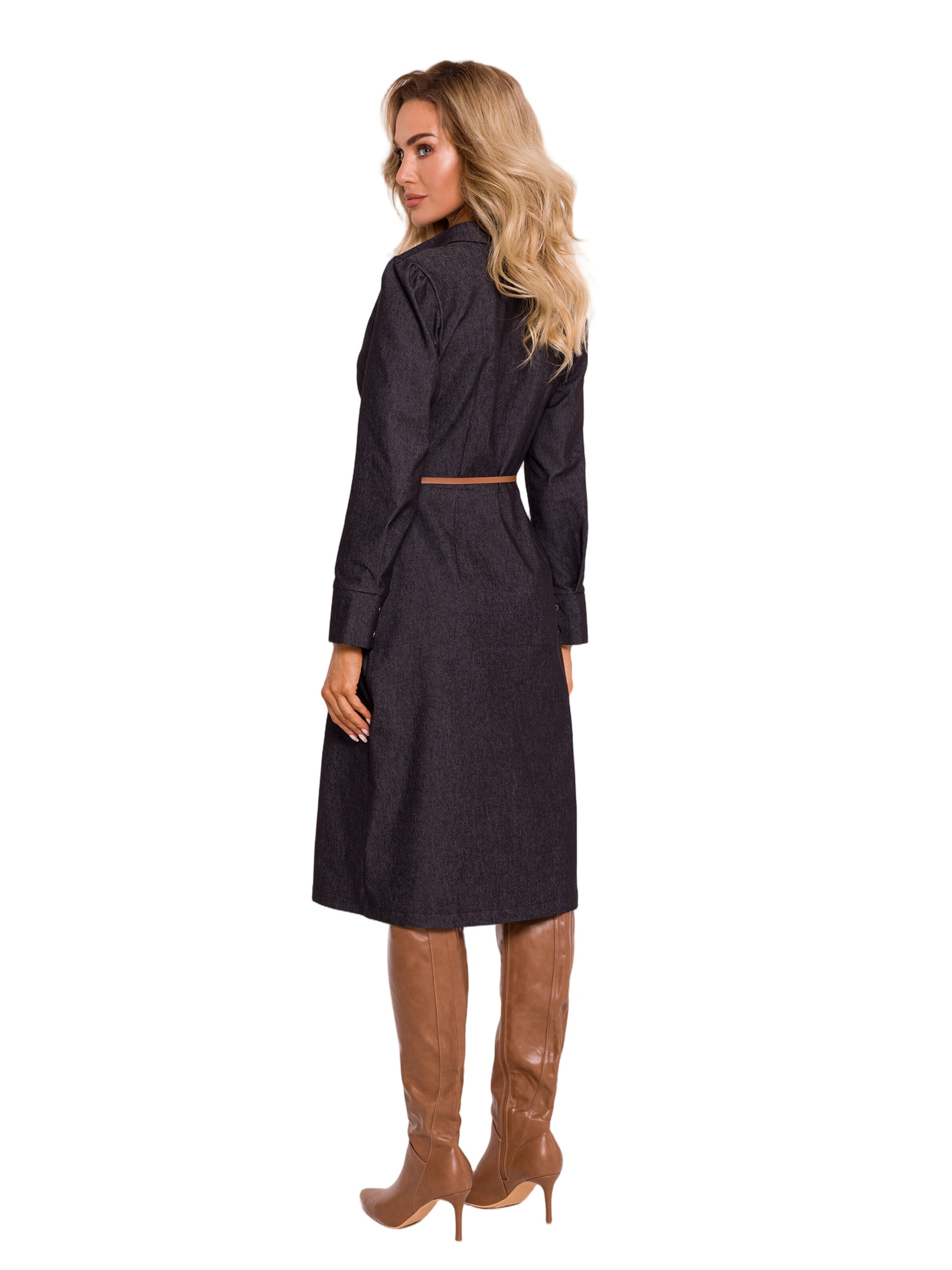 Rochie tip bluză 'M804' de la made of emotion pe gri
