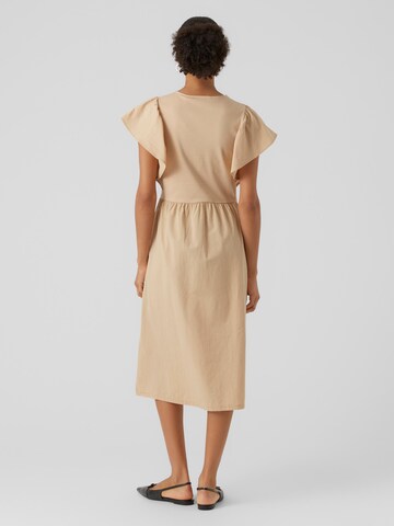 VERO MODA Jurk 'GILA' in Beige
