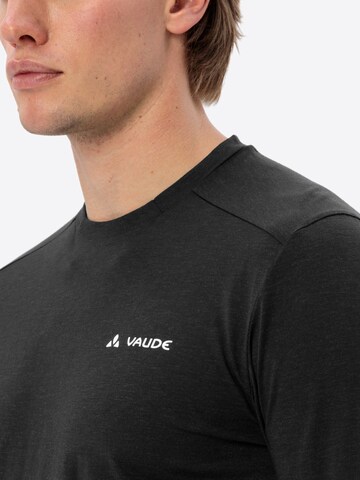 VAUDE Functioneel shirt 'Sveit II' in Zwart