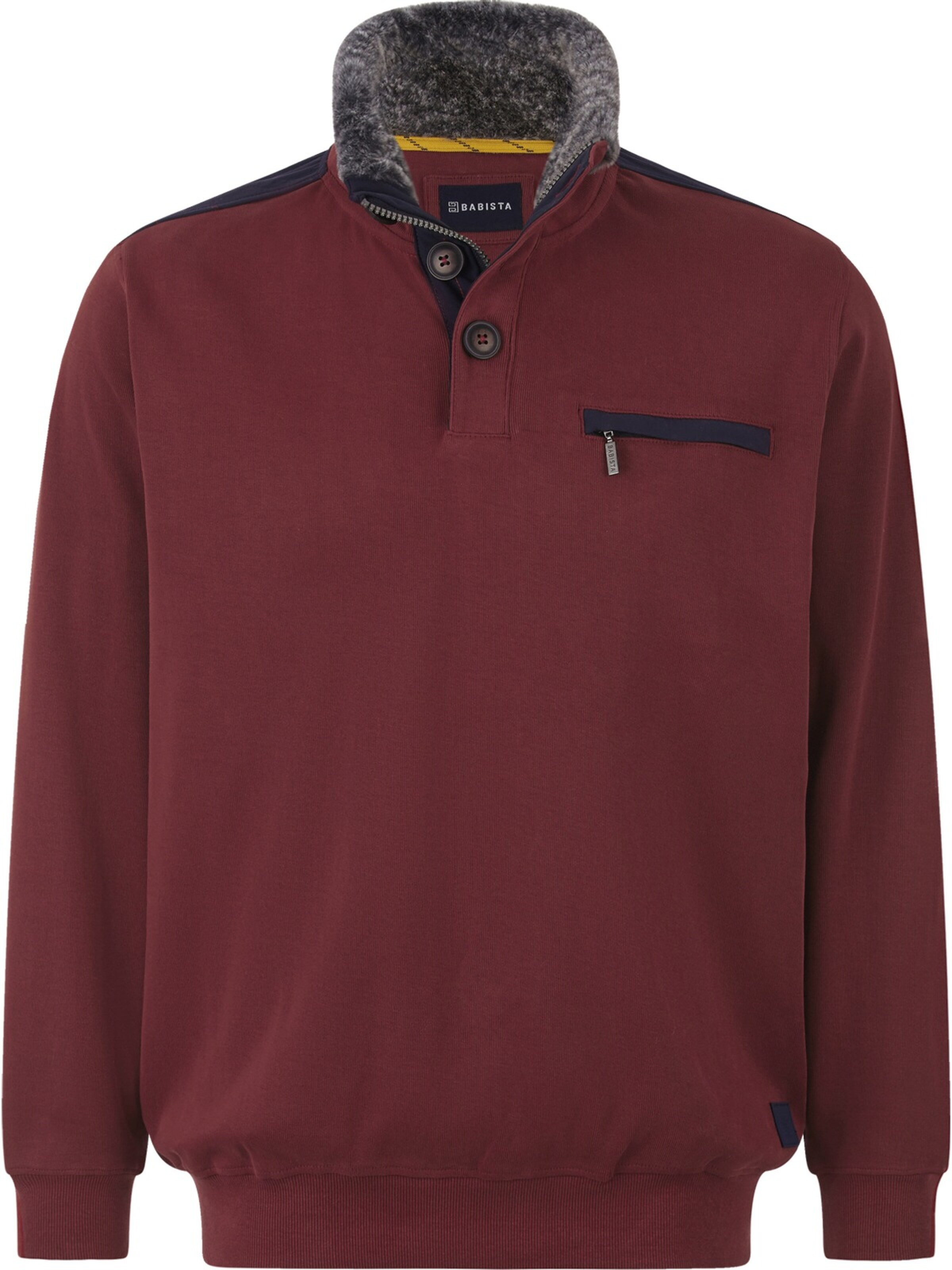 BABISTA Sweatshirt 'Rizaltio' in Red: front