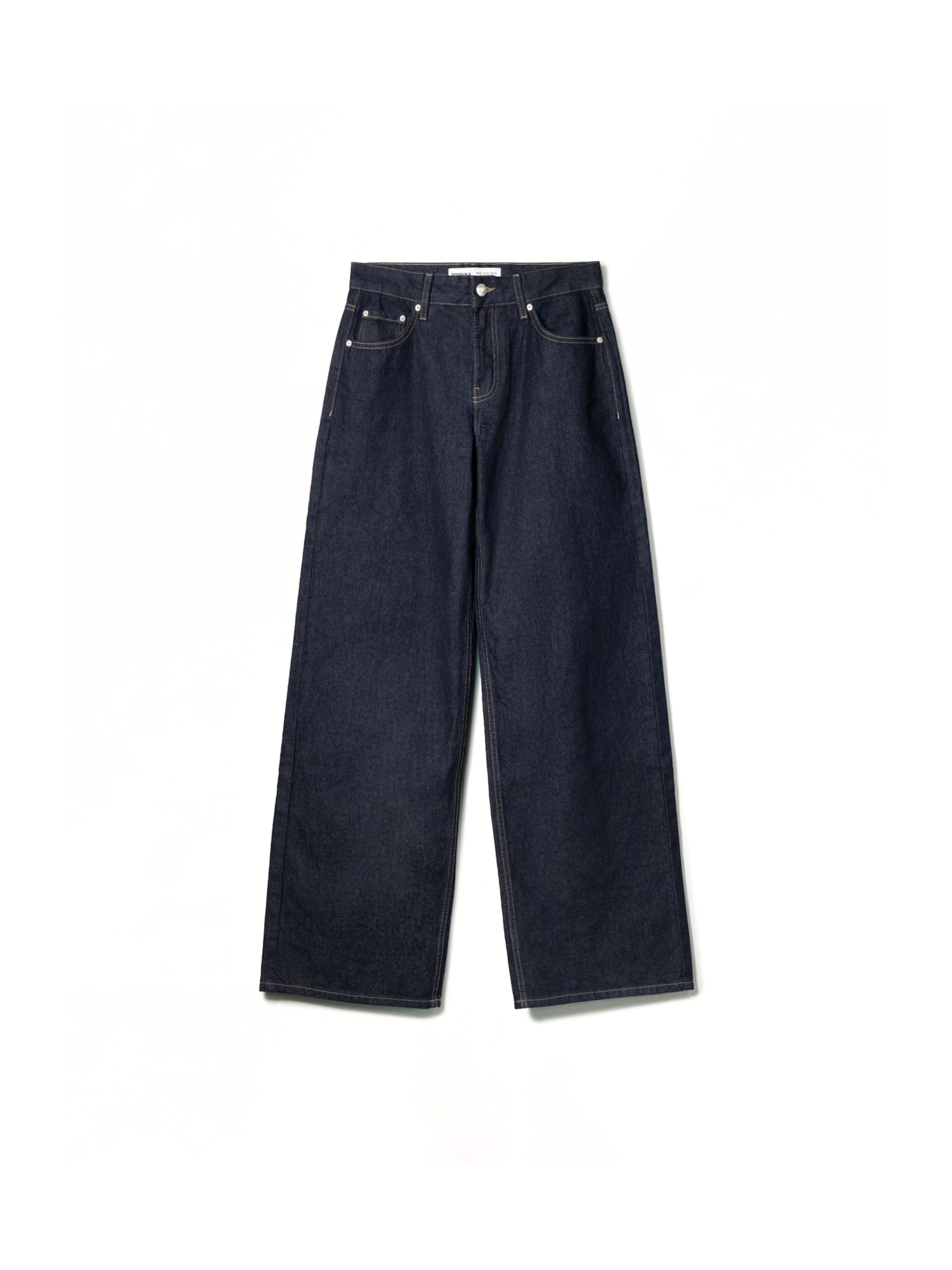 Bershka Džíny – modrá: přední strana