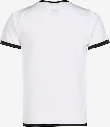 T-Shirt fonctionnel 'TeamLiga' PUMA en blanc