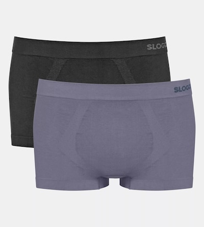 SLOGGI Boxer shorts 'GO' in Grey / Black, Item view