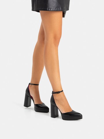 Bershka Pumps in Schwarz: predná strana