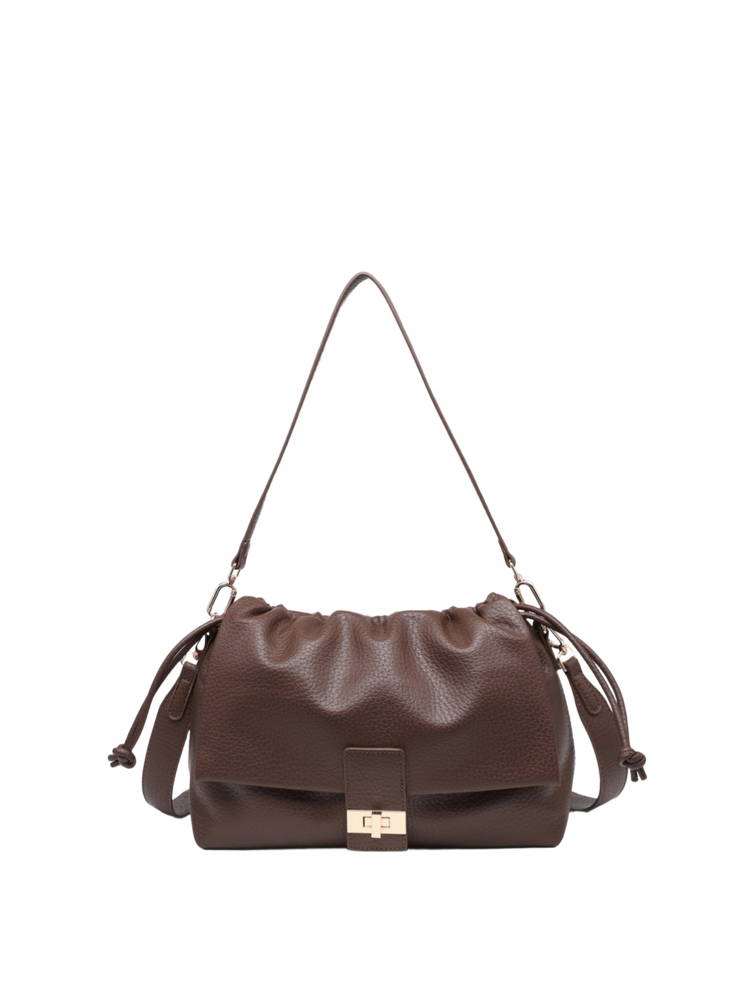 Borsa a mano 'Borsa a mano donna Kassandra Matelot - Poliestere chiusura zip' di Kassandra in marrone: frontale