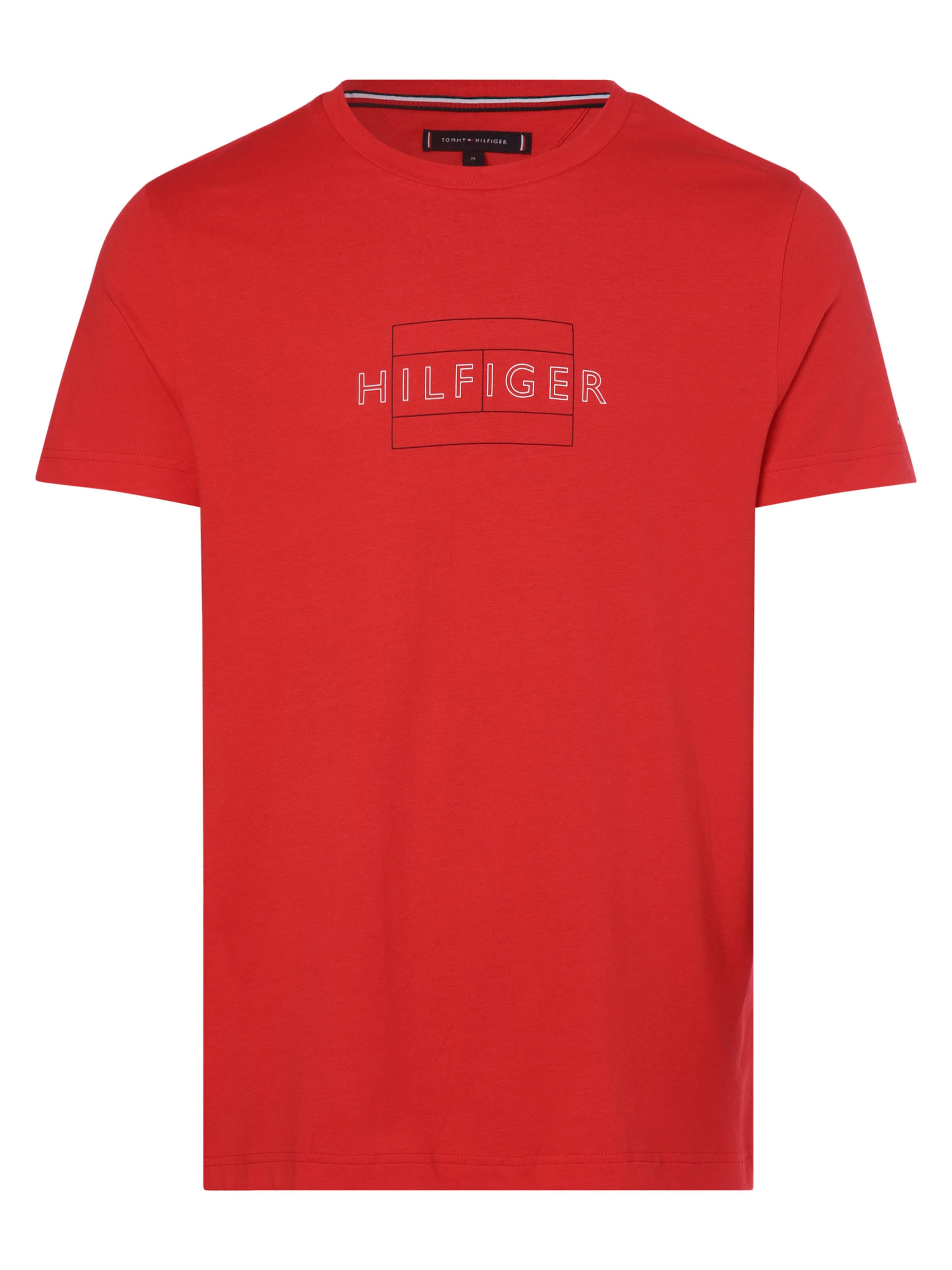 Männer Shirts TOMMY HILFIGER Shirt in Rot - ZO67250