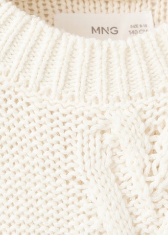 MANGO KIDS Sweater 'Dakota' in White