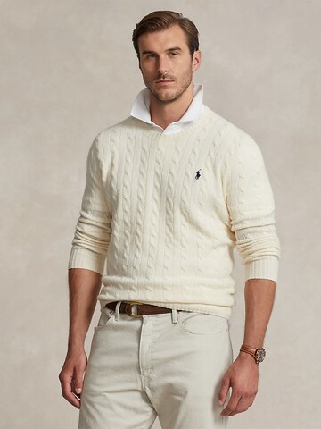 Polo Ralph Lauren Big & Tall Pullover in Beige: Vorderseite