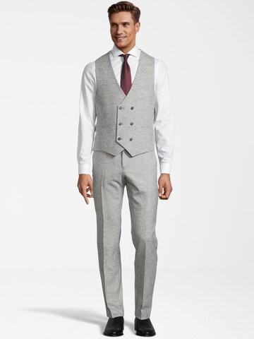 Coupe slim Costume Steffen Klein en gris