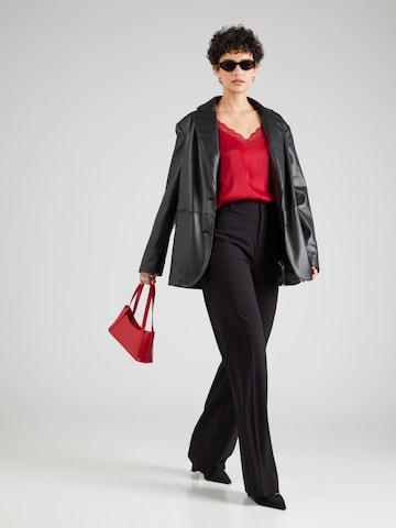 VILA Top 'Katya' in Red
