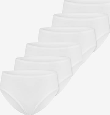 SCHIESSER Slip 'Essentials Cotton' in Weiß: Vorderseite