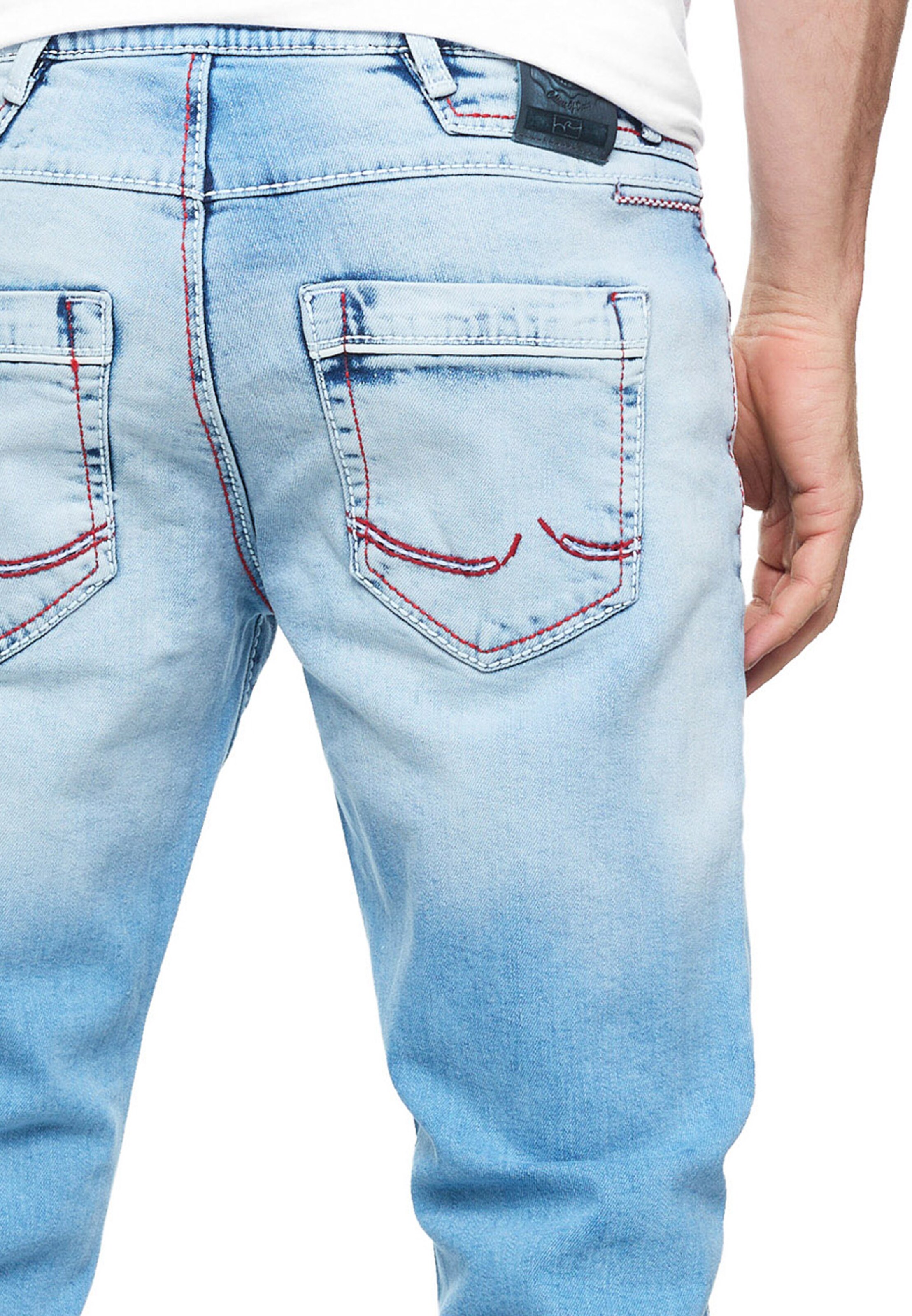 Rusty Neal Regular Jeans 'TOYAMA' in Blauw