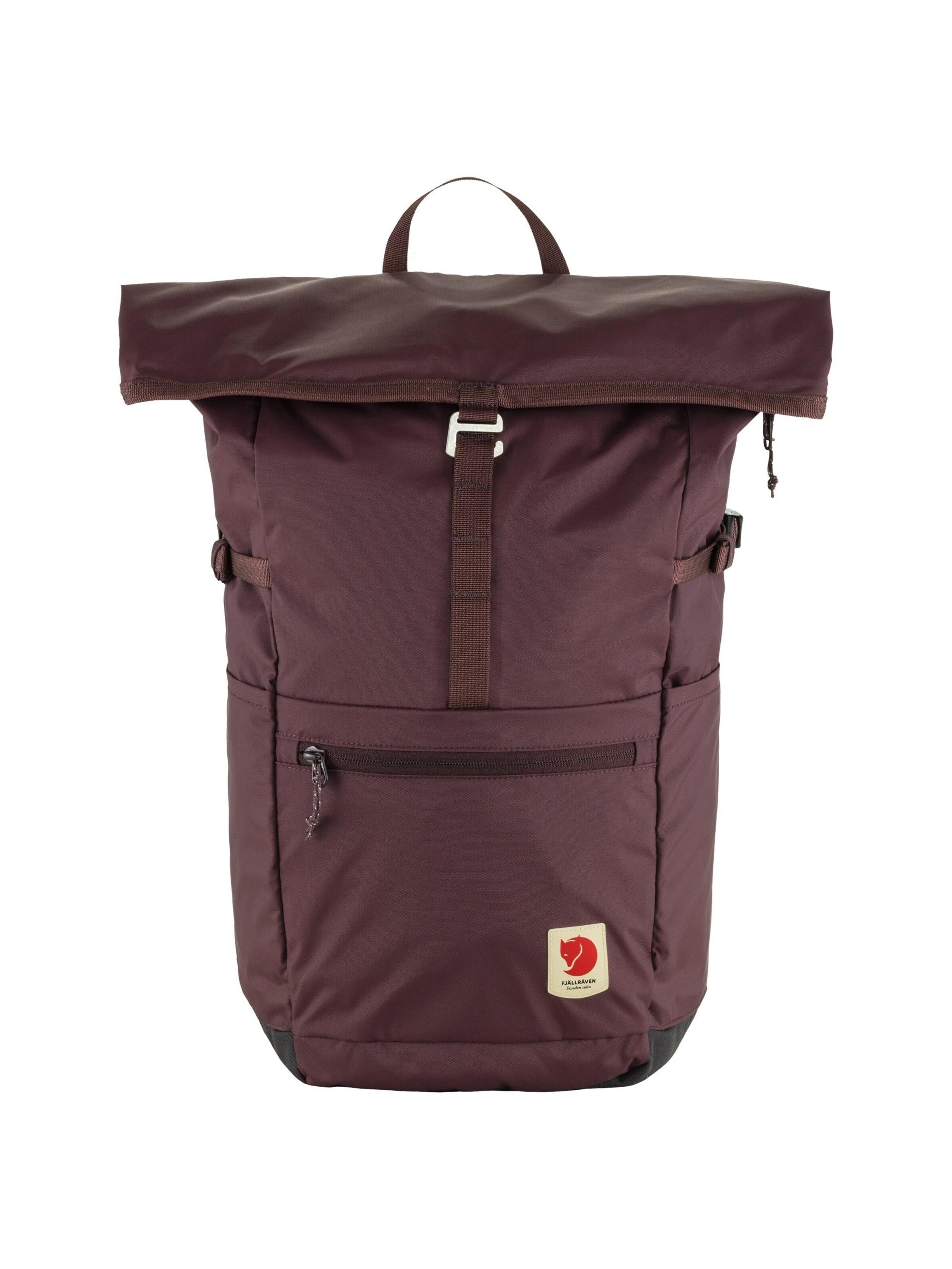 FJALLRAVEN Backpack 'High Coast' in Purple: front