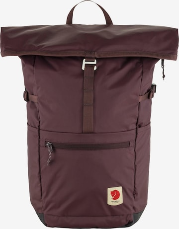 FJALLRAVEN Backpack 'High Coast' in Purple: front