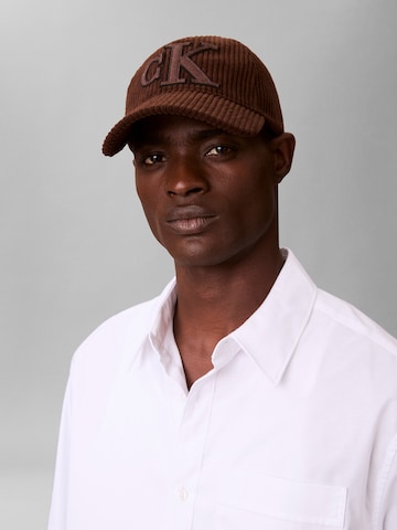 Cappello da baseball di Calvin Klein in marrone