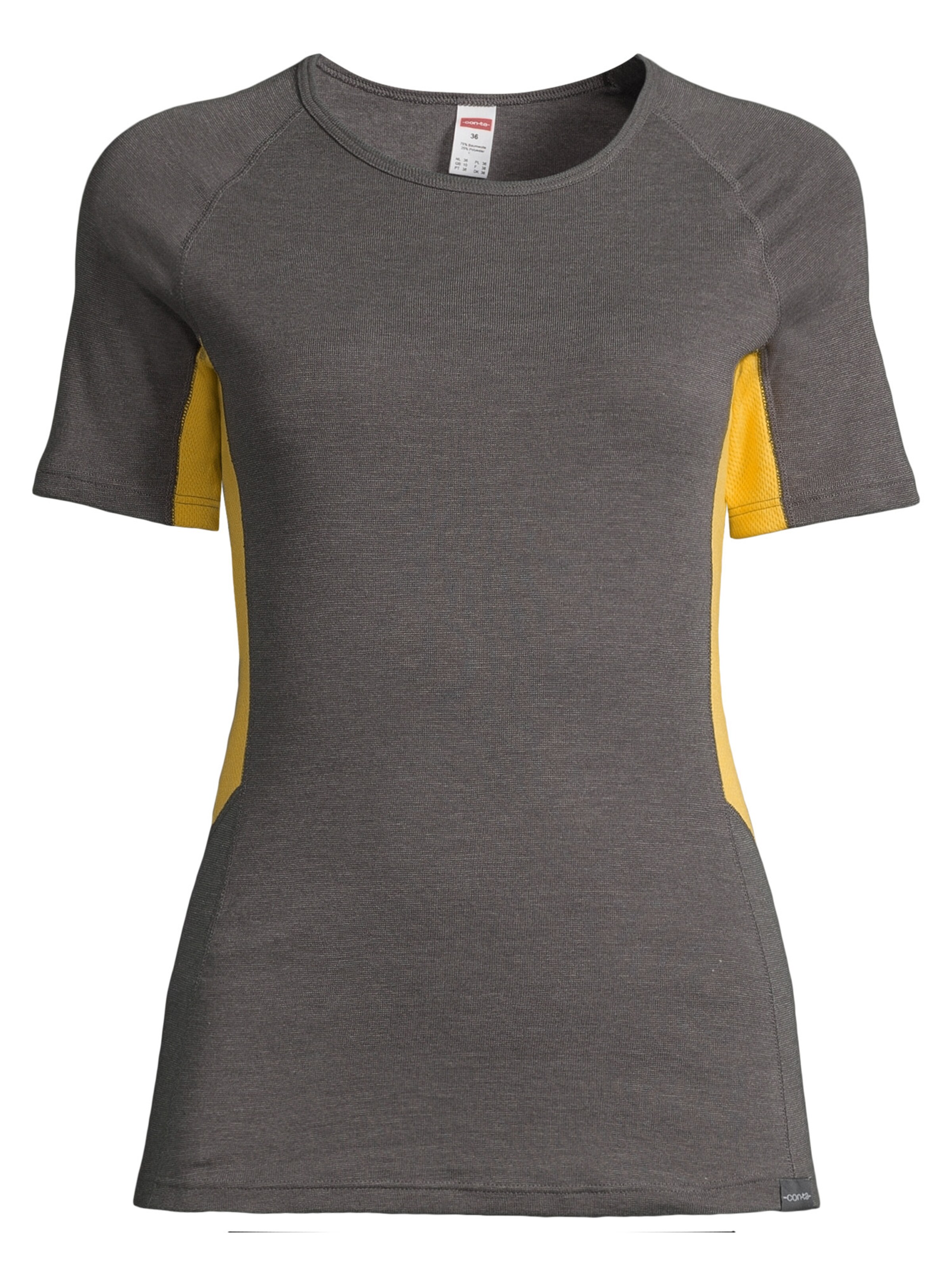 CON-TA Undershirt 'Sportiv' in Grey: front