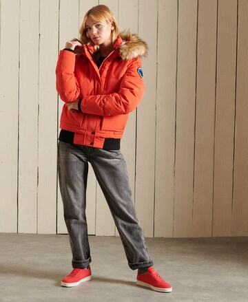 Veste d’hiver 'Everest' Superdry en orange