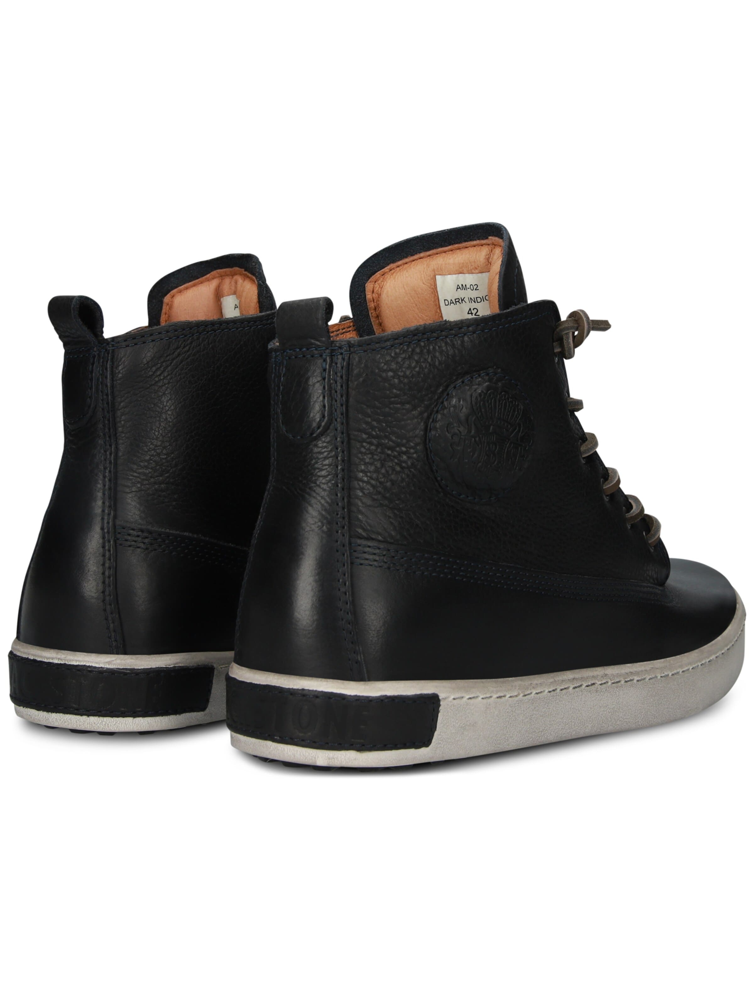 BLACKSTONE Sneakers hoog 'Icon Am02' in Blauw