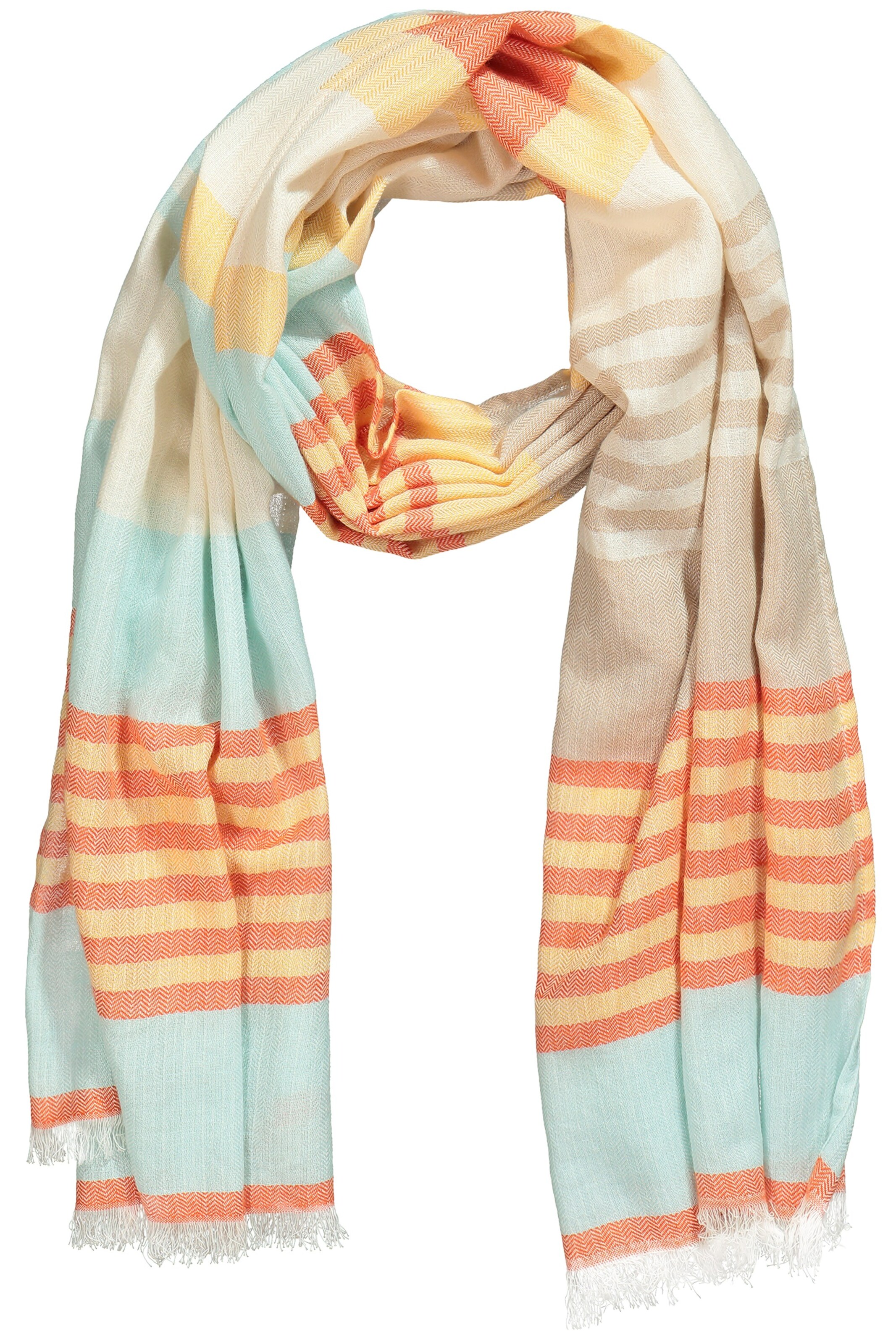 LAURASØN Schal in Mischfarben: Vorderseite