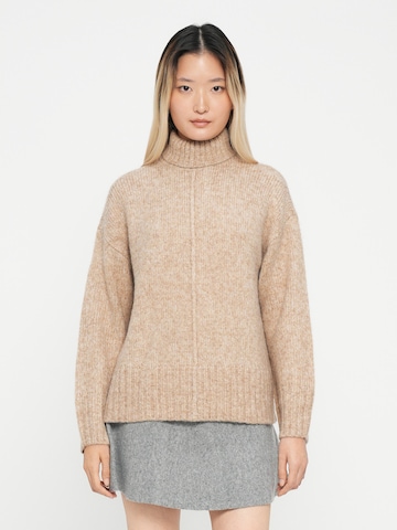 JDY - Pullover 'JDYMalone' em bege: frente