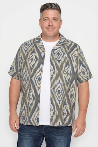 Men Plus Regular fit Overhemd in Grijs